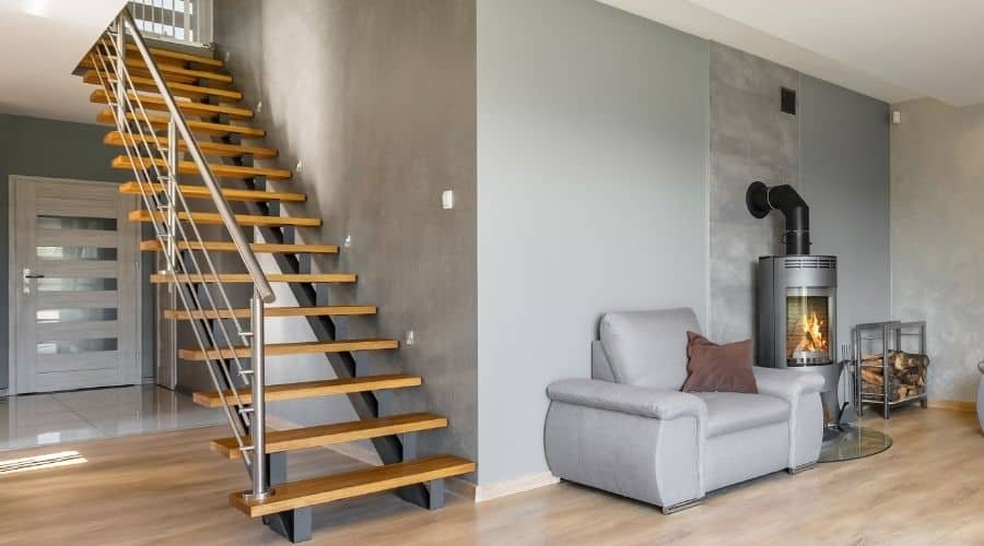 Escalera Flotante en Parla